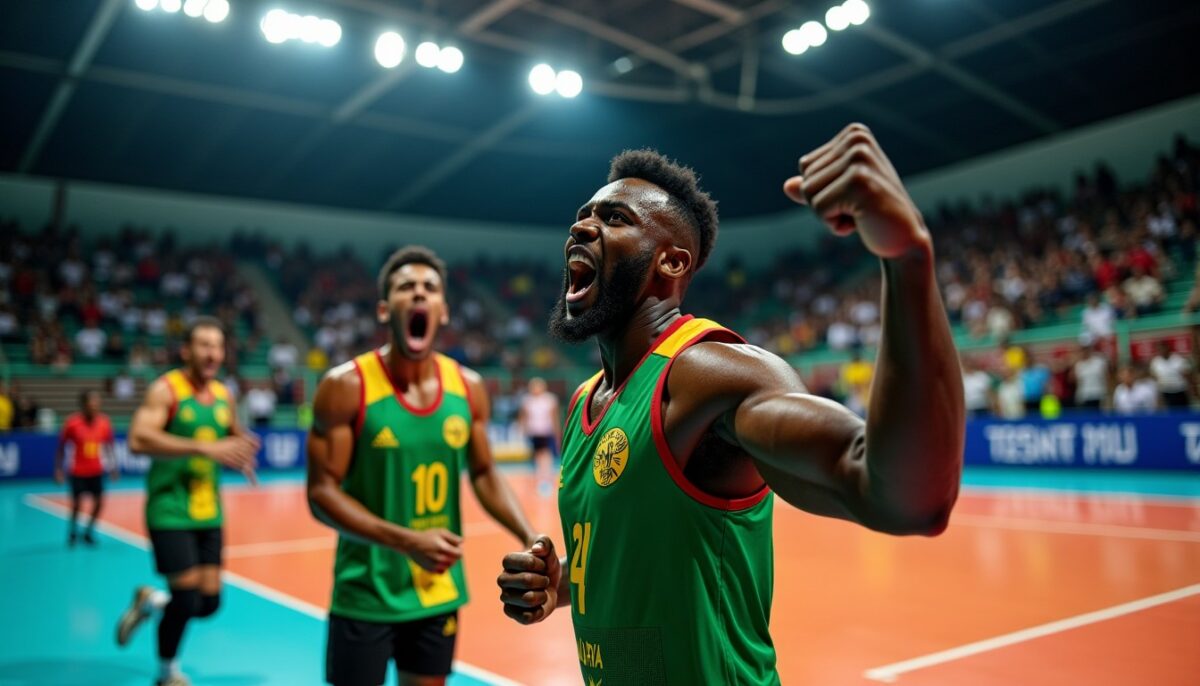 Volley-ball Cameroun vs Rwanda : comment les Lions renversent le set et sécurisent la tête de poule